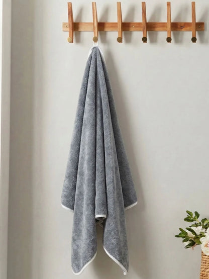 Plush Comfort, Extra Absorbent Quick Dry Medium Bath Towel – 100% Cotton