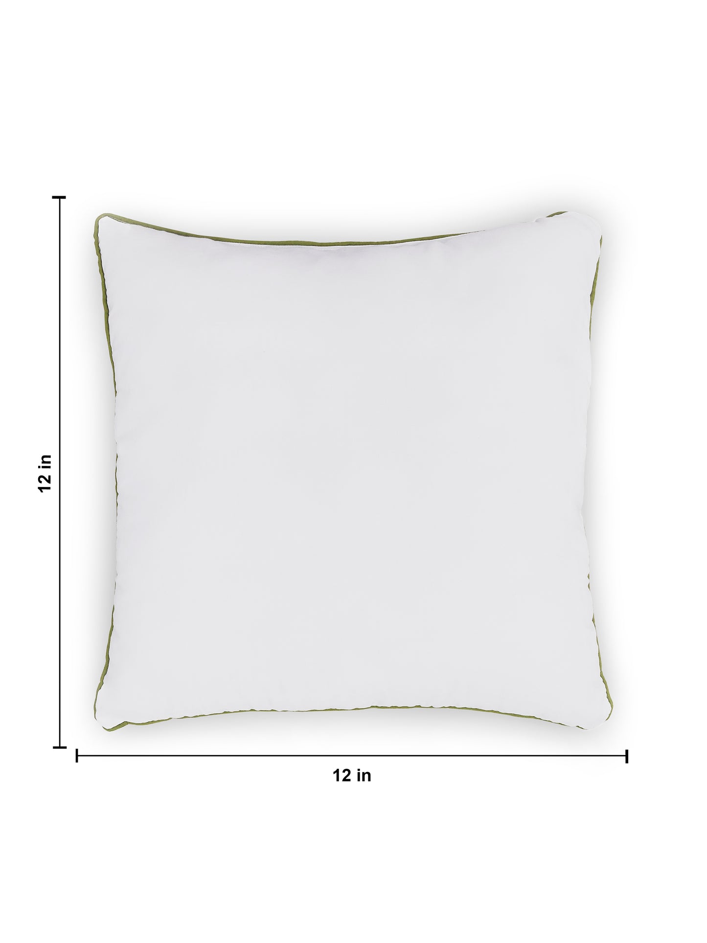 Fiber Cushion | Soft & Supportive White Cushion for Sofa, Bed & Chair