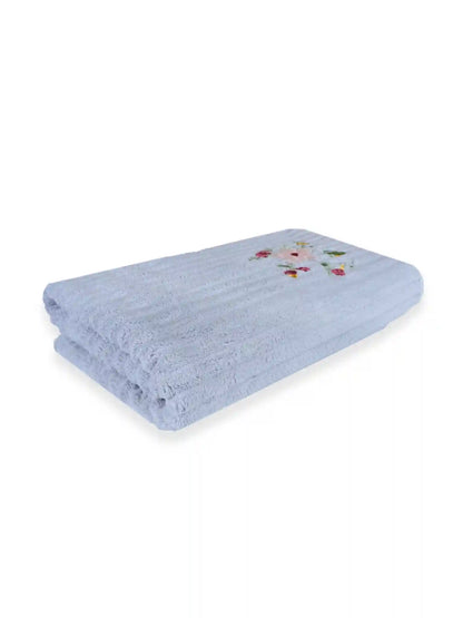 French Lilly Floral Ultra-Soft Bath Towel 