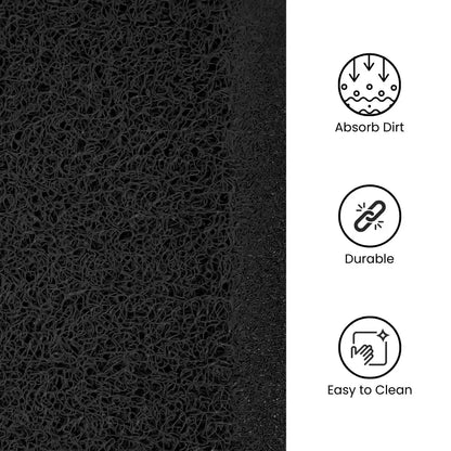 Premium PVC Noodle Anti-Skid Door Mat | Heavy-Duty Dirt Trapper