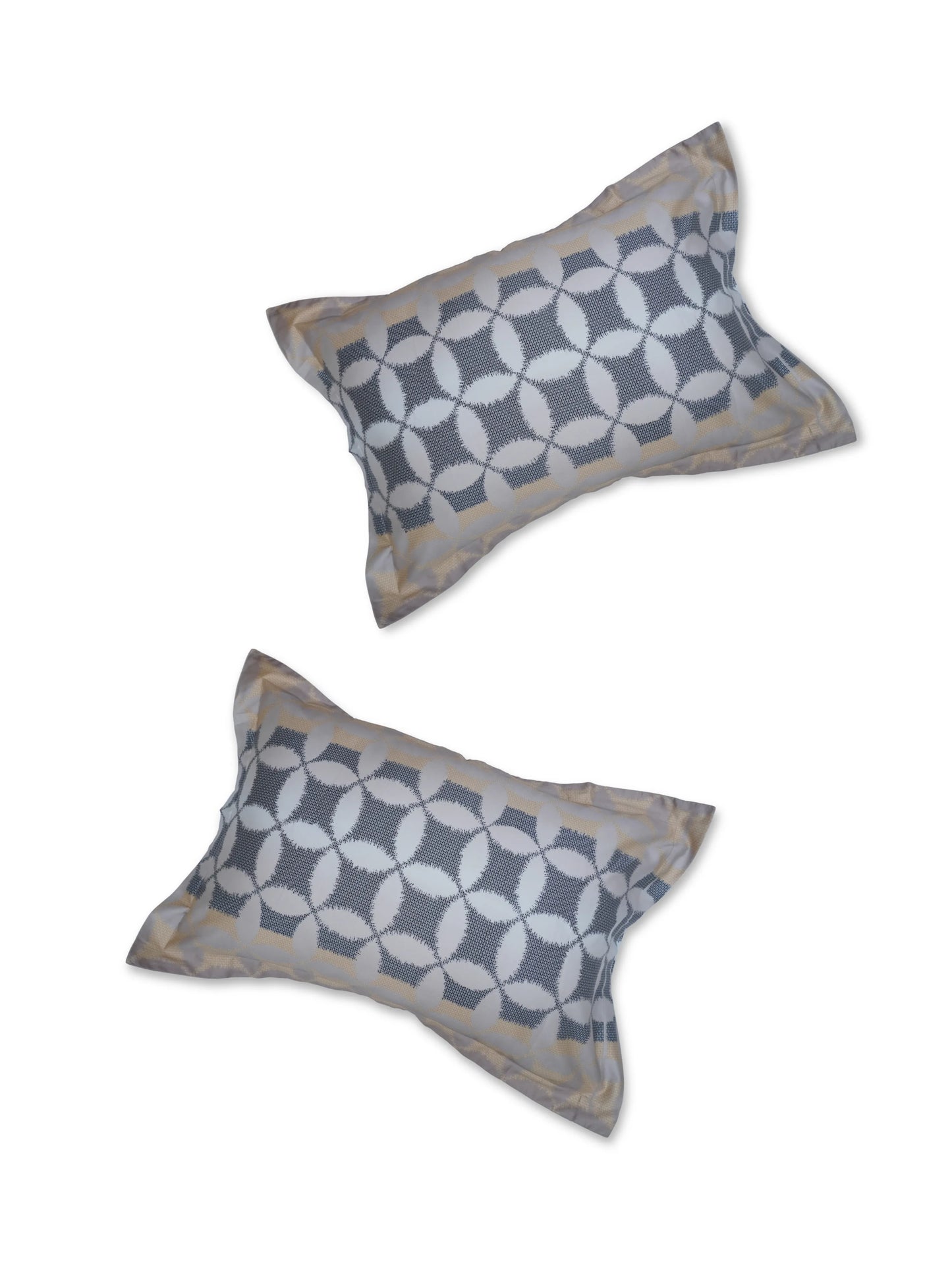 High Living 100% Cotton King Size Bedsheet Set (400 TC)