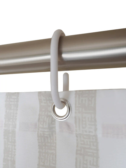 AtoZ Home Decor Waterproof Shower Curtain with Hooks (Multi-Pattern Collection)