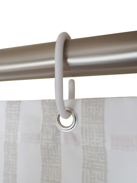 AtoZ Home Decor Waterproof Shower Curtain with Hooks (Multi-Pattern Collection)