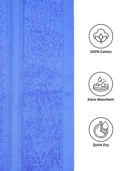 AtoZ Home Decor Home Essential 100% Cotton Hand Towels Pack of 2 (40x60 CM)