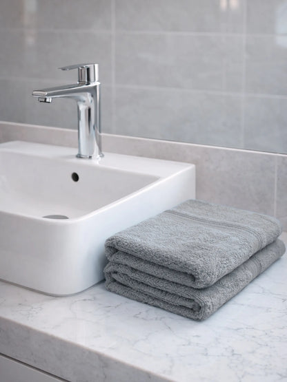 AtoZ Home Decor Home Essential 100% Cotton Hand Towels Pack of 2 (40x60 CM)