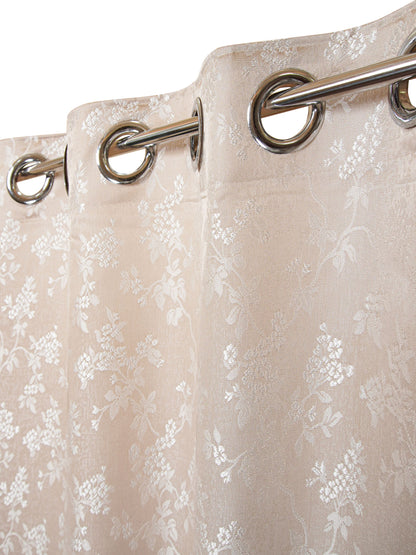 AtoZ Home Decor Floral Window & Door Curtains (Multiple Sizes & Colors)