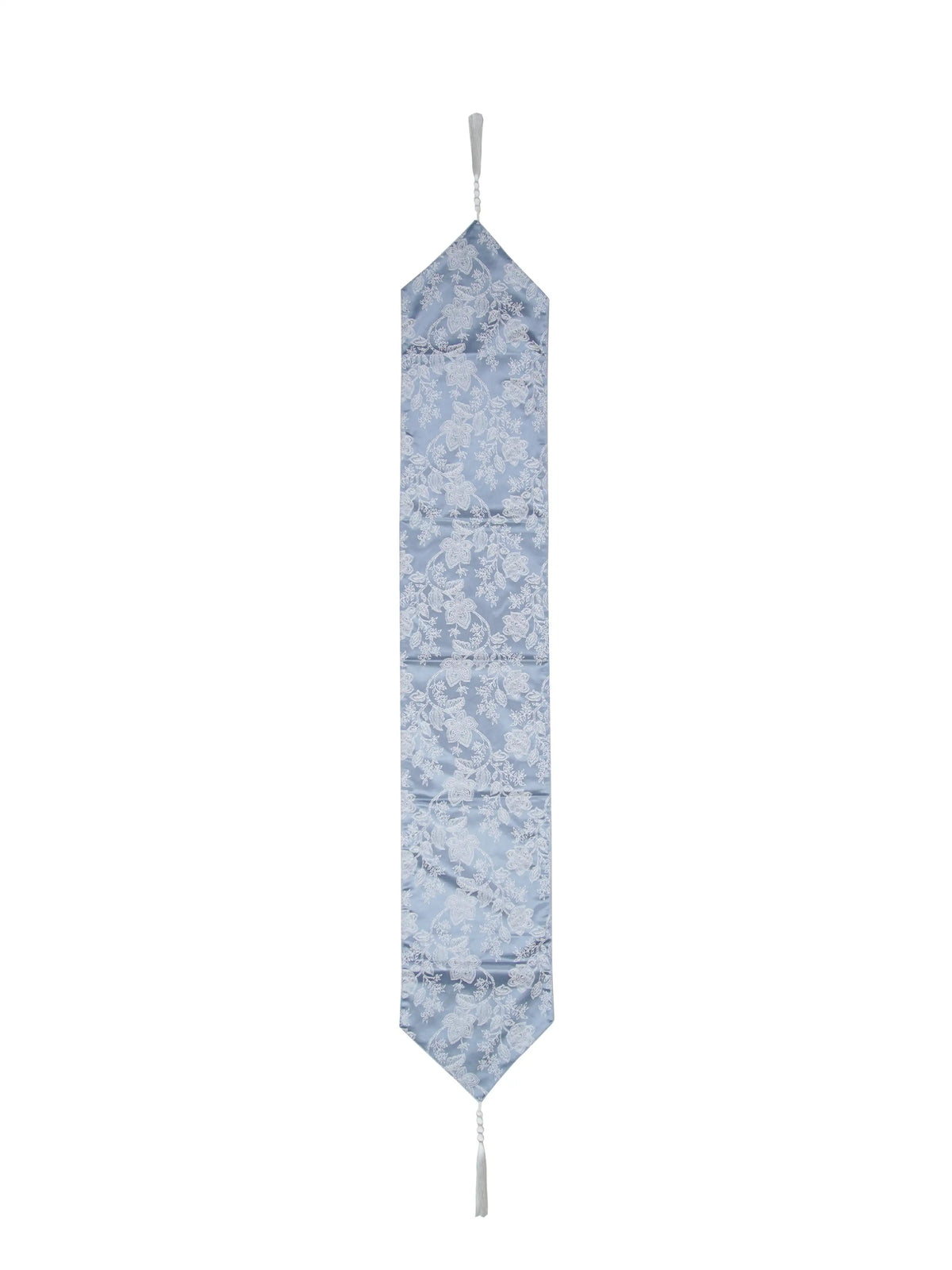 AtozHomeDecor Cotton Linen Table Runner | Printed & Embroidered | 14x72" / 16x72"