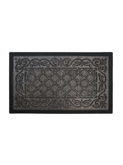AtoZ Home Decor Tristan Ribbed Doormat (75x45 cm, Available in Multiple Colors)