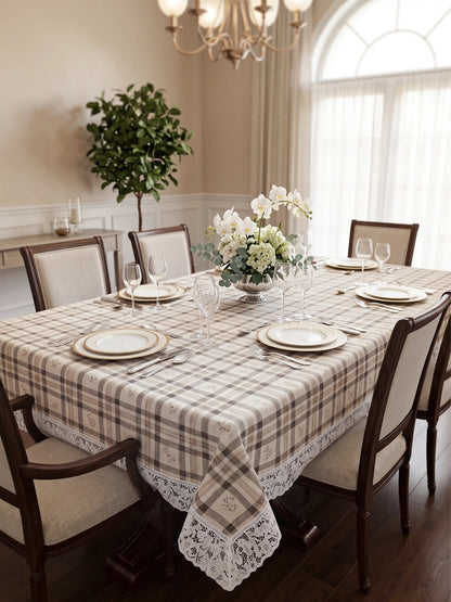 Freelance Tuscany Flannel-Backed Center Table Cloth | Wipe Clean