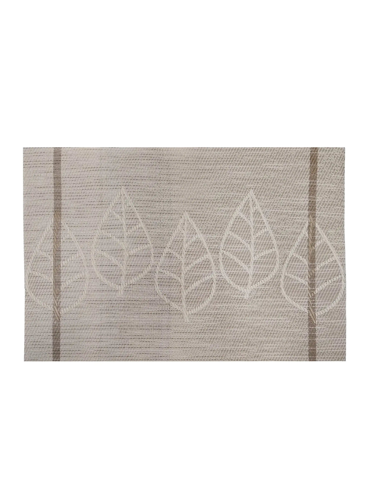AtoZ Home Decor Modern Leaves PVC Placemats Set of 6