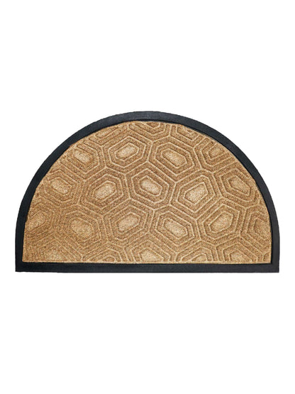 AtoZ Home Decor Semi-Circle Doormat (45x75 cm, Available in Multiple Colors)