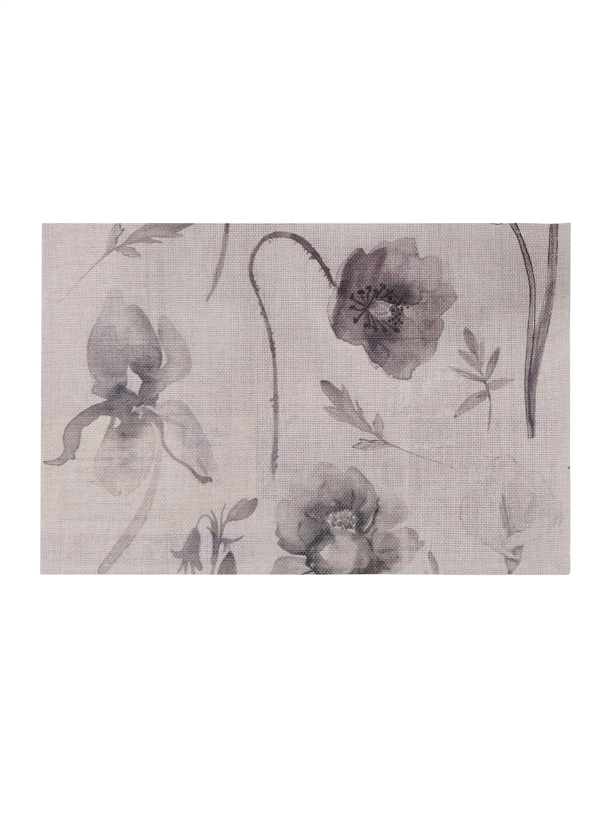 AtoZ Home Decor Dusty Rose Floral PVC Placemats Set of 6