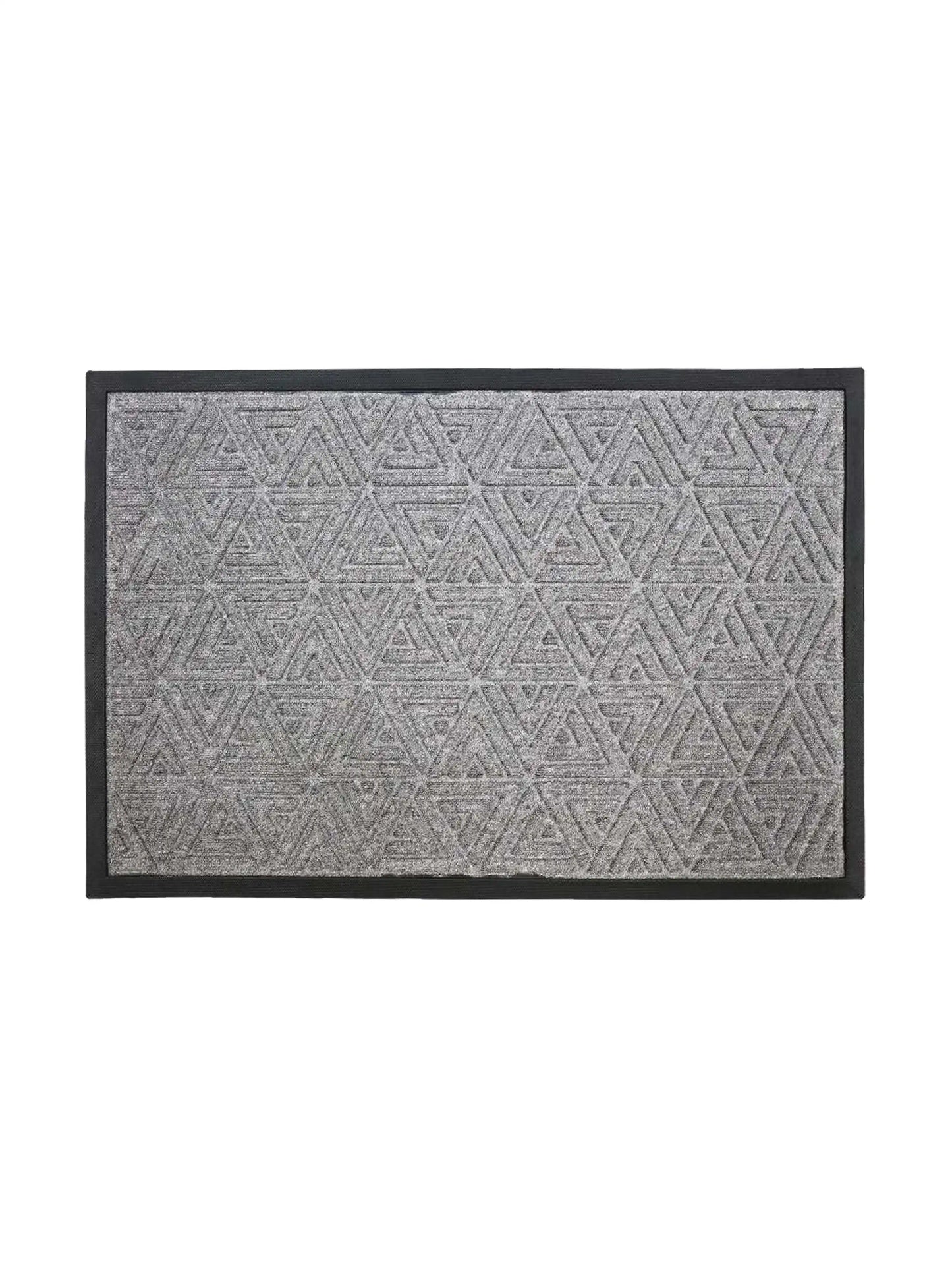 AtoZ Home Decor Triangle Pattern Anti-Skid Door Mat (60x90 cm)