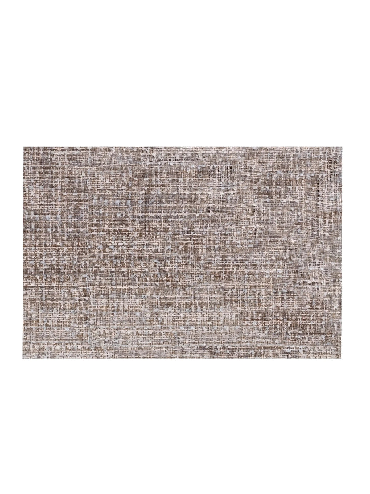 AtoZ Home Decor Medium Taupe PVC Dining Placemats Set of 6