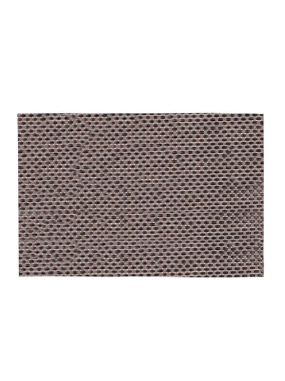 AtoZ Home Decor Muted Taupe Basketweave PVC Dining Placemats Set of 6