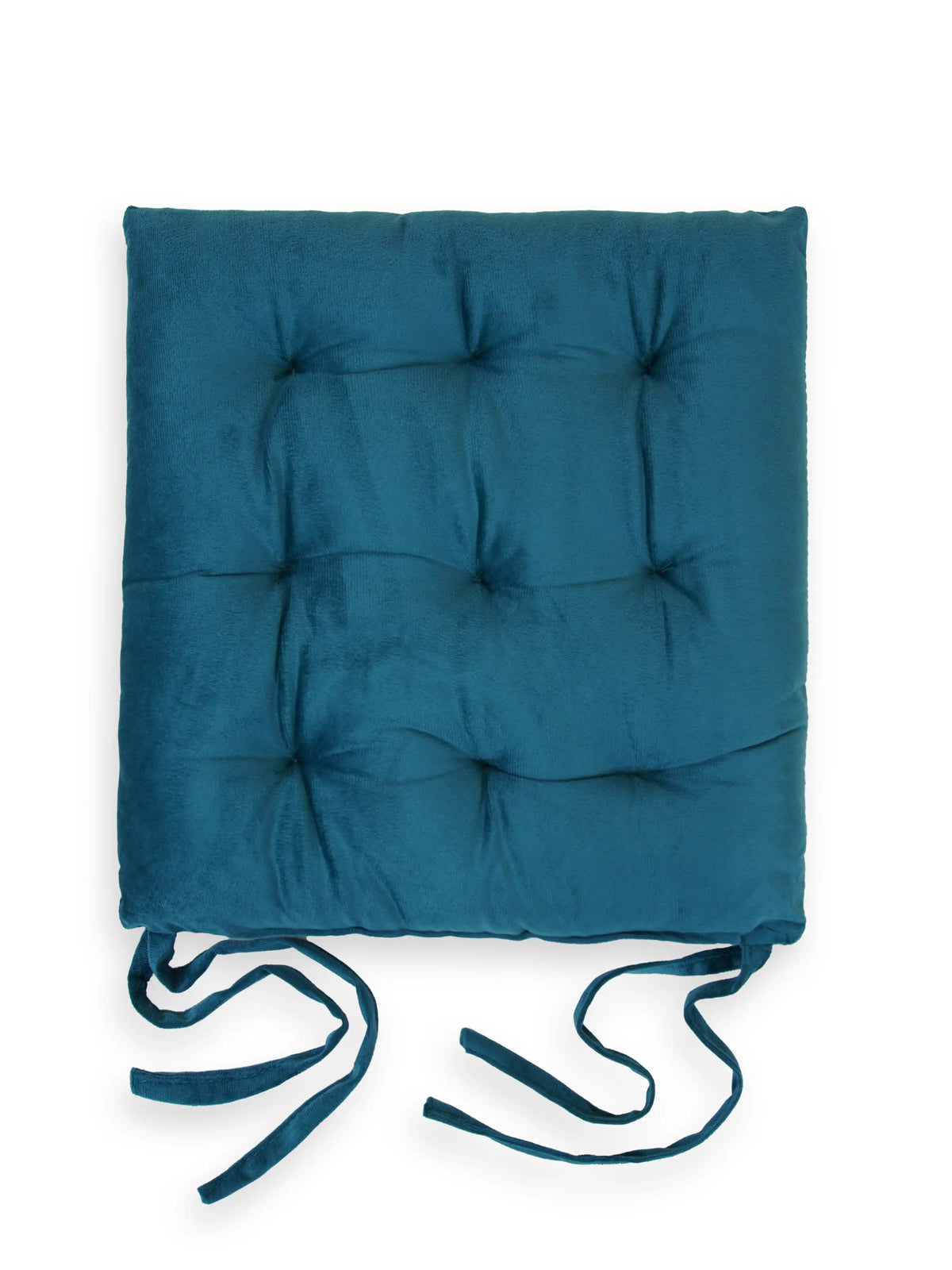 Atoz Home Decor Tufted Chair Pad with Tie Straps | Thick 14x14" Seat Cushionps