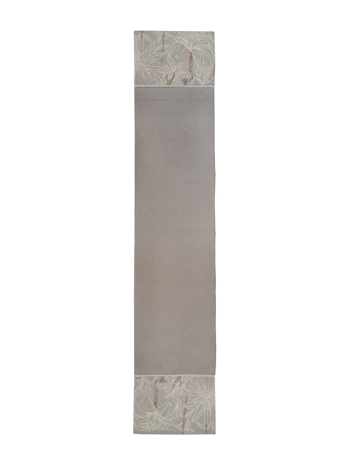 AtozHomeDecor Cotton Linen Table Runner | Printed & Embroidered | 14x72" / 16x72"