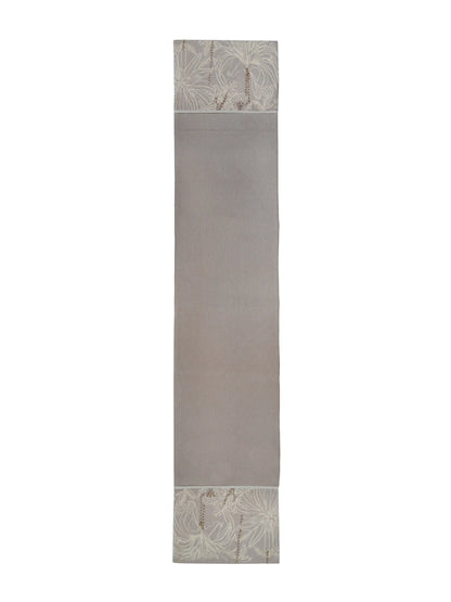 AtozHomeDecor Cotton Linen Table Runner | Printed & Embroidered | 14x72" / 16x72"