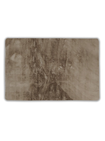 Taupe Brown Shaggy Carpet – Ultra-Soft Solid Texture – Available in 2 Sizes