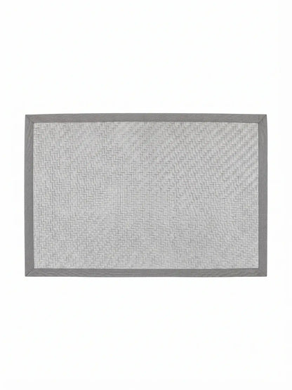Freelance Woven Border Table Placemats | Pack of 6 Washable Table Mats (30x45 cm)