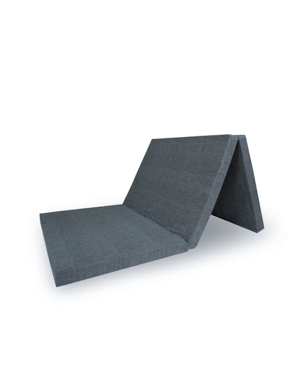 AtoZ Home Decor Portable Folding Floor Mattress & Guest Bed | Cotton Rich Cover