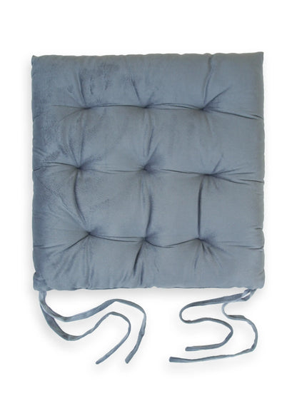 Atoz Home Decor Tufted Chair Pad with Tie Straps | Thick 14x14" Seat Cushionps