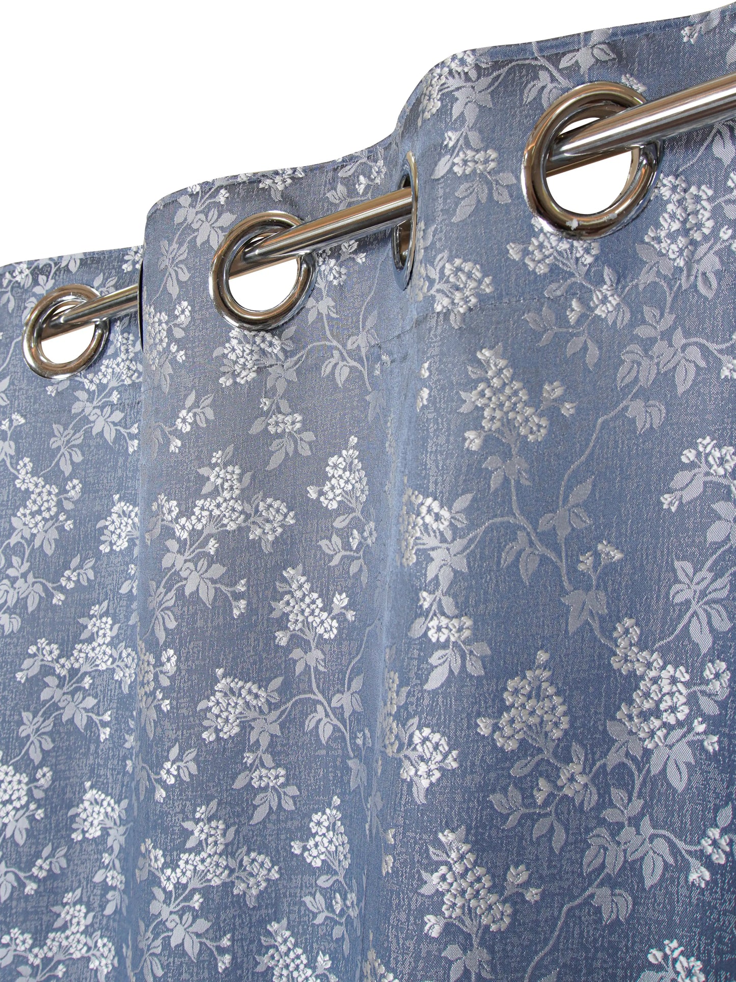 AtoZ Home Decor Floral Window & Door Curtains (Multiple Sizes & Colors)