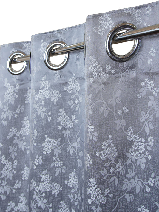 AtoZ Home Decor Floral Window & Door Curtains (Multiple Sizes & Colors)