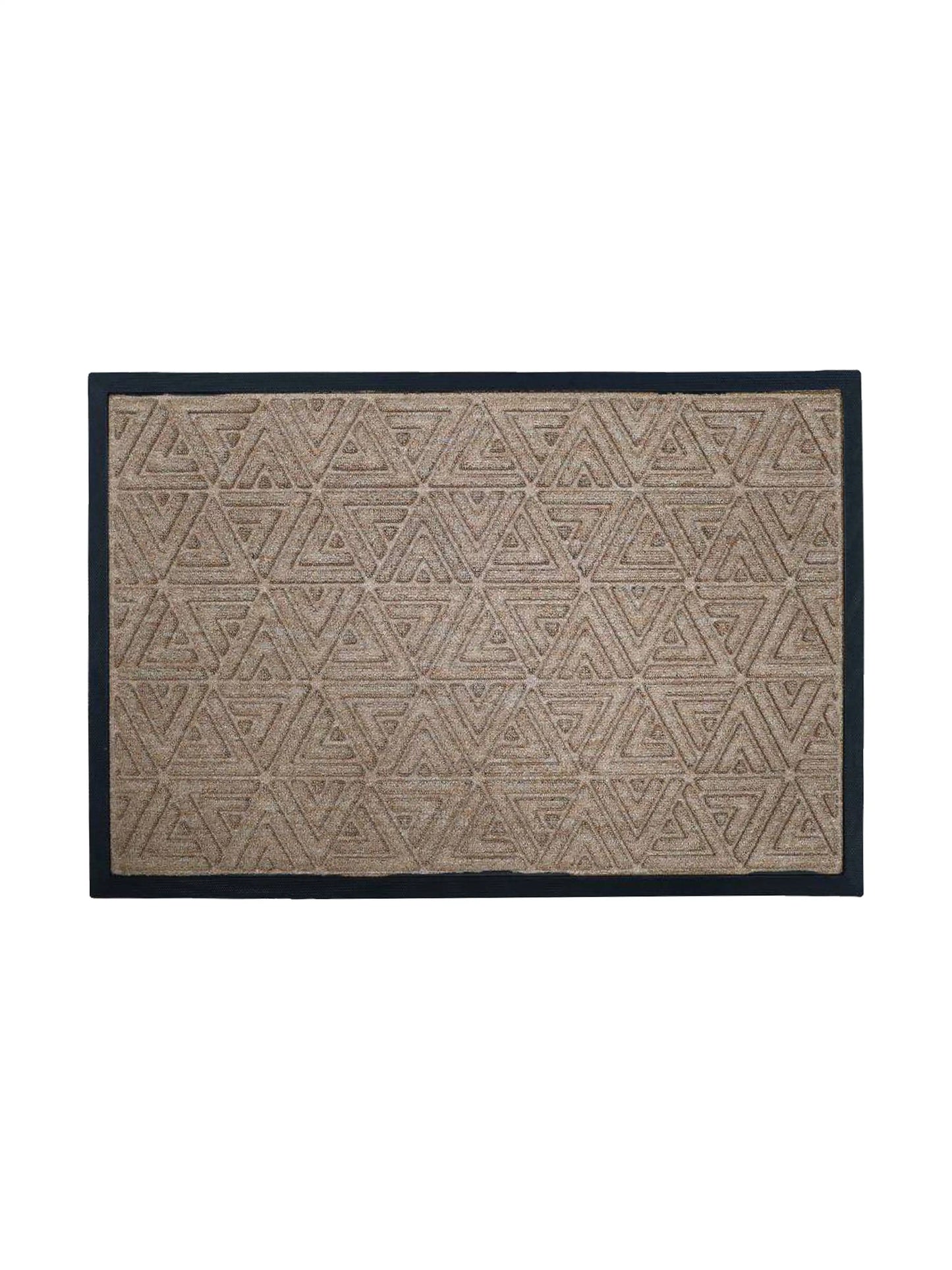 AtoZ Home Decor Triangle Pattern Anti-Skid Door Mat (60x90 cm)
