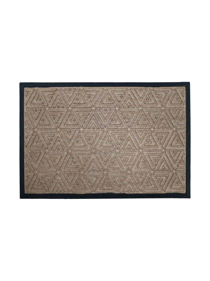 AtoZ Home Decor Triangle Pattern Door Mat (60x90 cm)