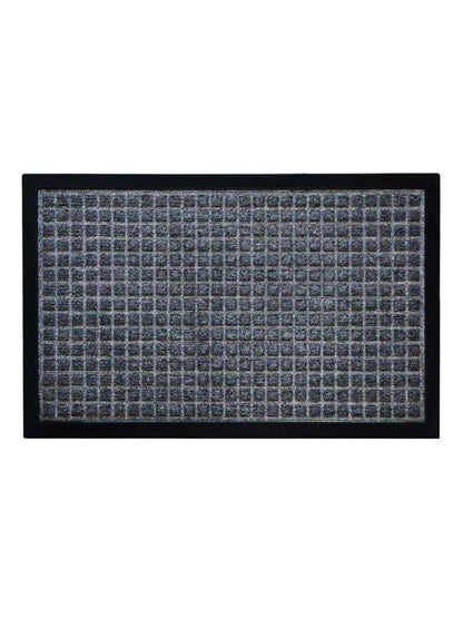 AtoZ Home Decor Square Pattern Rubber Doormat (Available in Multiple Sizes & Colors)