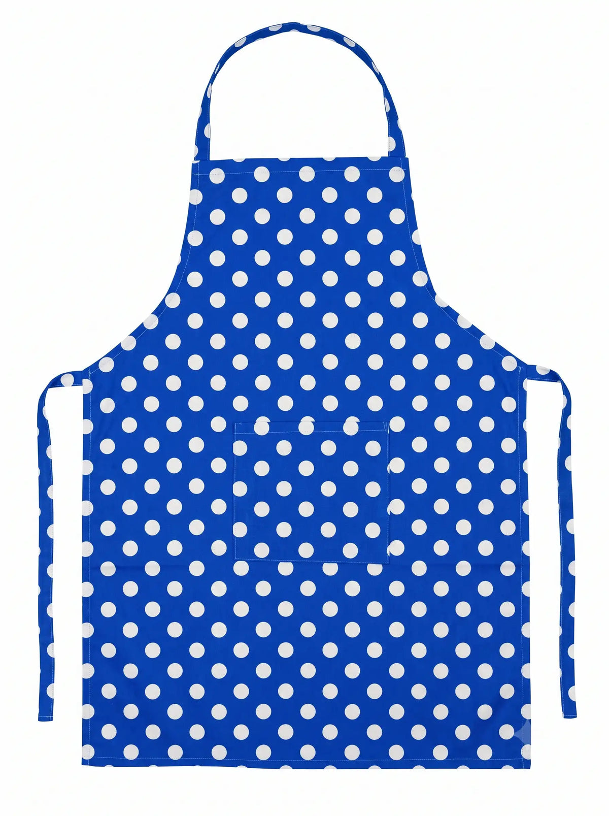 AtoZ Printed Kitchen Cooking Apron with Pocket & Waterproof Backing