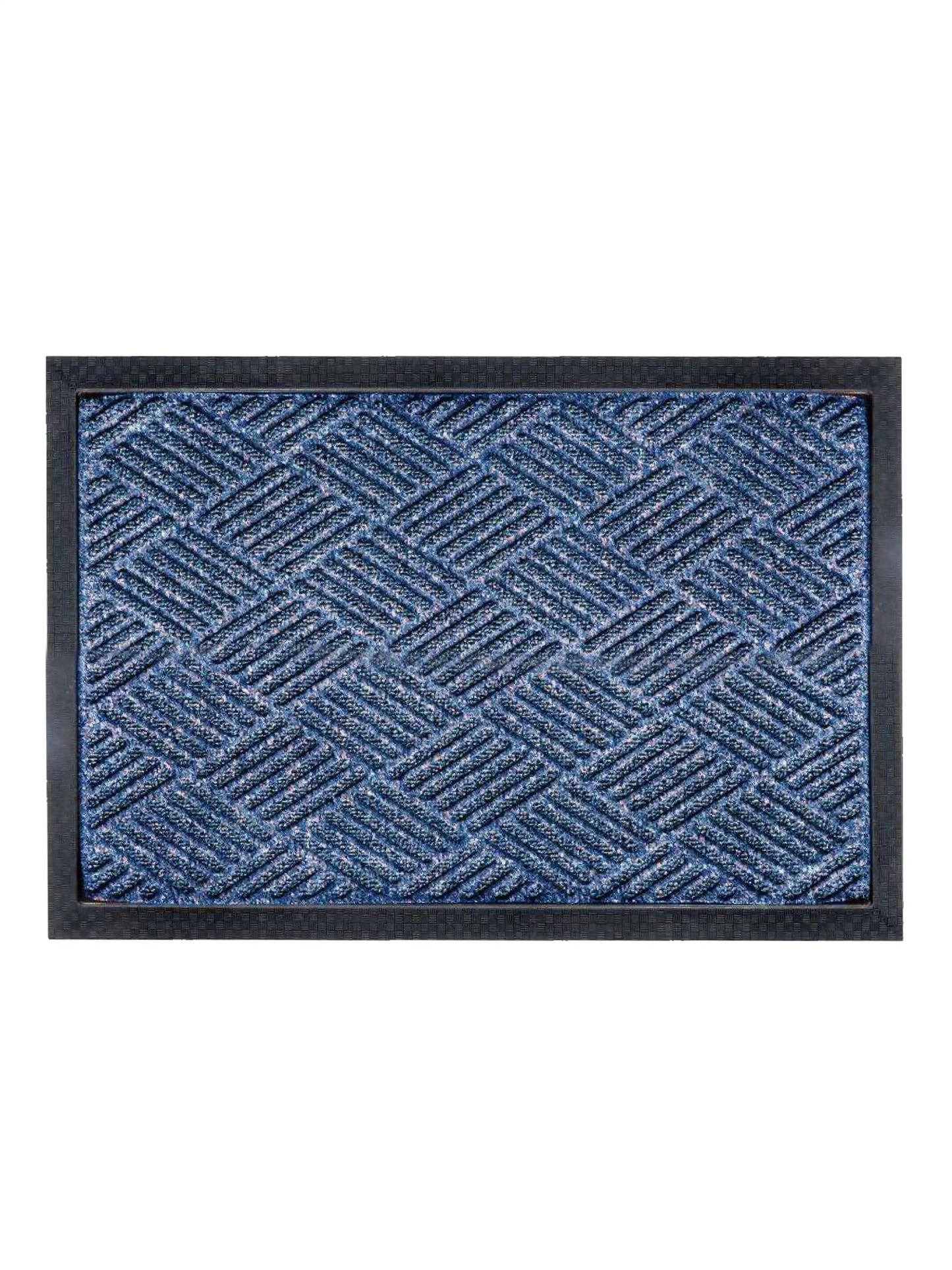 AtoZ Home Decor Geometric Grid Scraper Entrance Door Mat (60x40 cm)