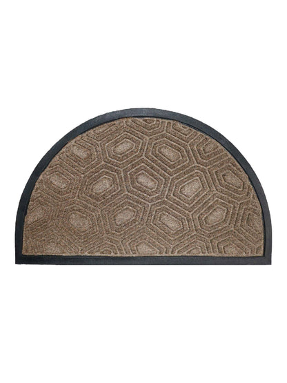 AtoZ Home Decor Semi-Circle Doormat (45x75 cm, Available in Multiple Colors)