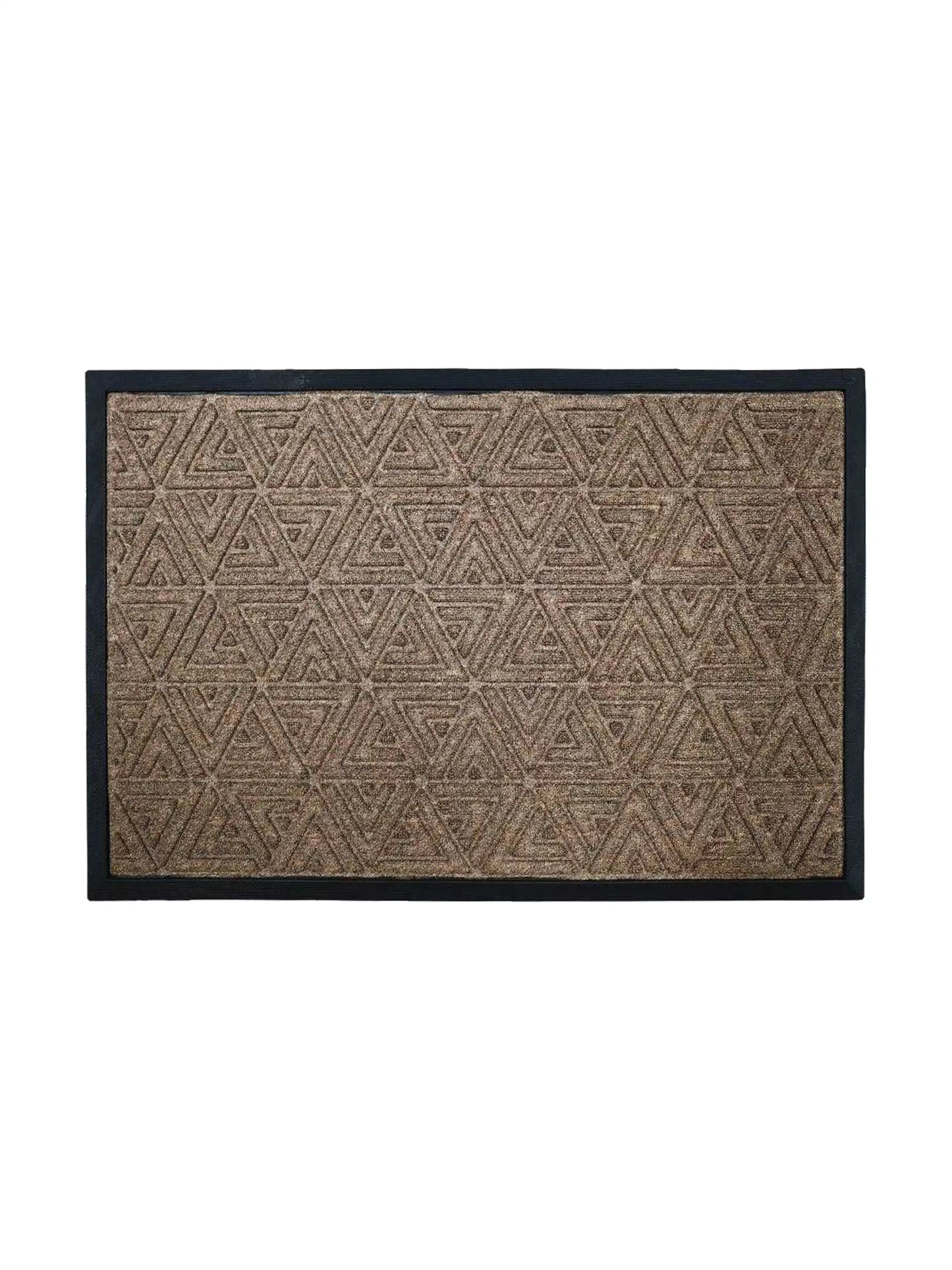 AtoZ Home Decor Triangle Pattern Anti-Skid Door Mat (60x90 cm)