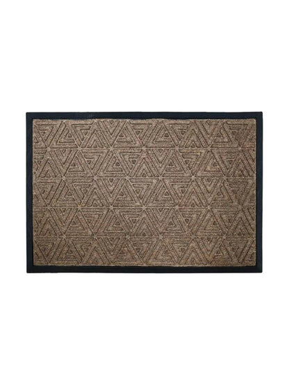 AtoZ Home Decor Triangle Pattern Door Mat (60x90 cm)