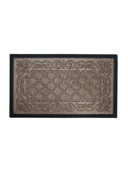 AtoZ Home Decor Tristan Ribbed Doormat (75x45 cm, Available in Multiple Colors)