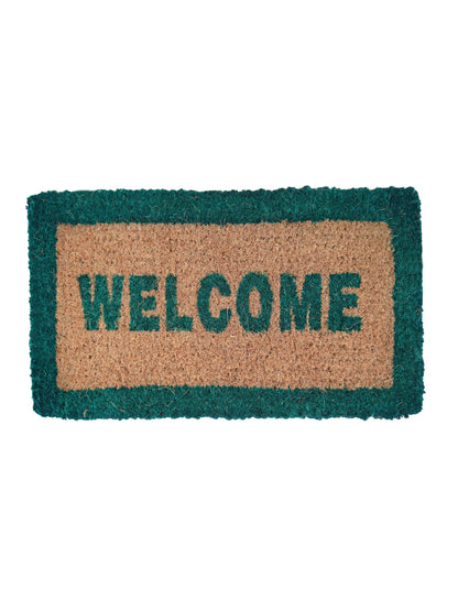 AtoZ Home Decor Classic Coir "Welcome" Doormat (Multiple Sizes & Colors)