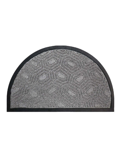 AtoZ Home Decor Semi-Circle Doormat (45x75 cm, Available in Multiple Colors)