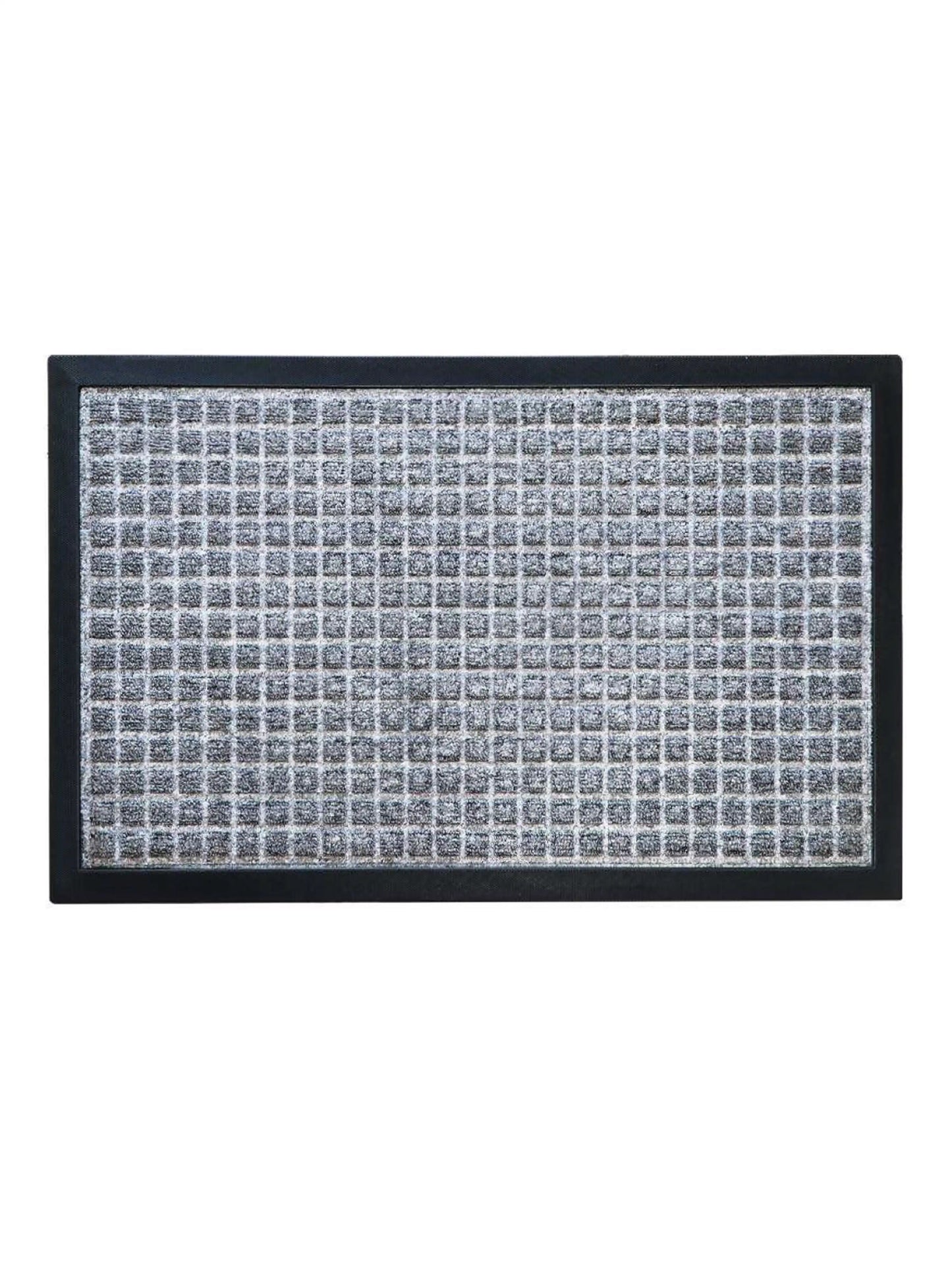 AtoZ Home Decor Square Pattern Rubber Doormat (Available in Multiple Sizes & Colors)