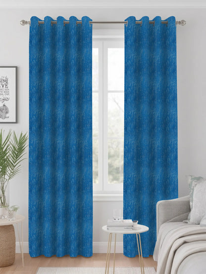 Abstract Venetian Stucco Darkout Curtains – Custom & Readymade