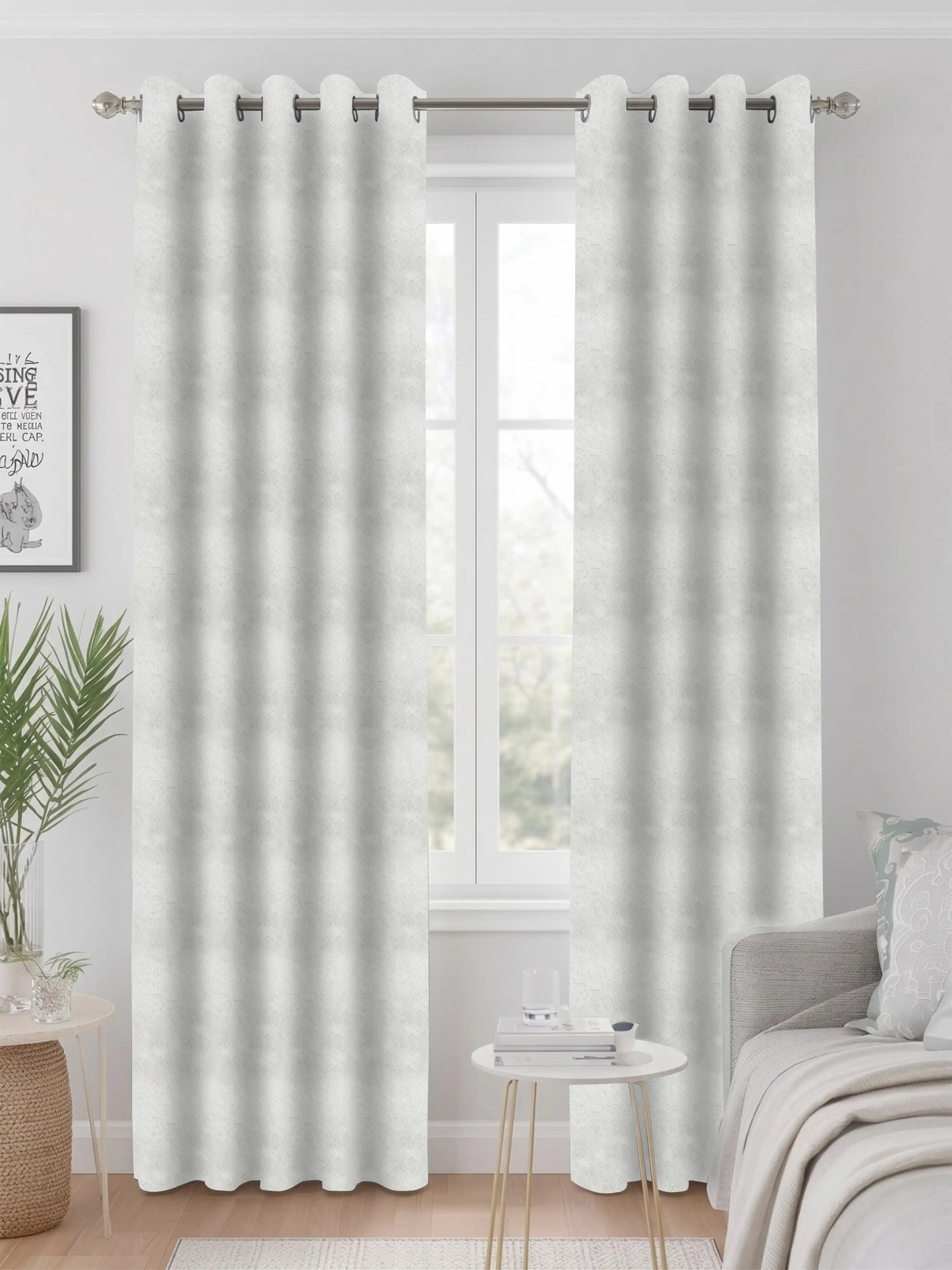 Organic Abstract Darkout Curtains – Custom & Readymade