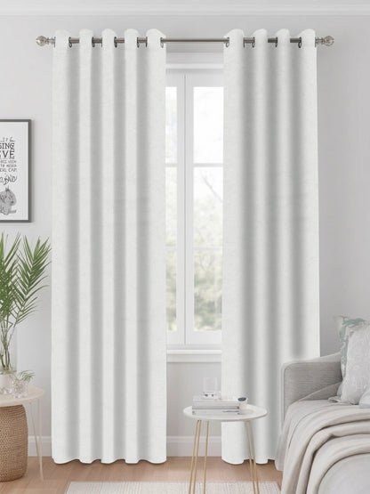 Atoz Home Decor Modern Textured 80% Blackout Curtains (Custom & Readymade)