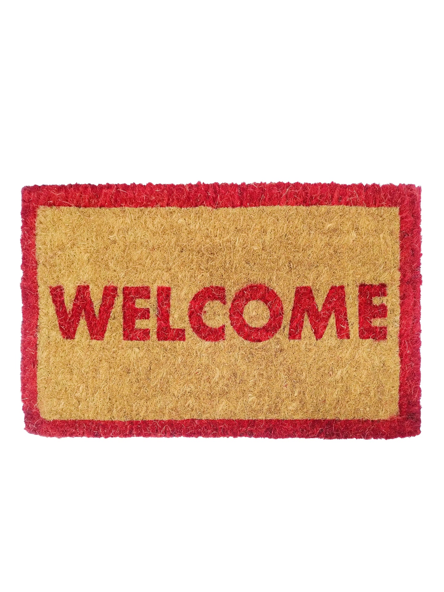 AtoZ Home Decor Classic Coir "Welcome" Doormat (Multiple Sizes & Colors)