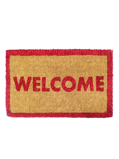 AtoZ Home Decor Classic Coir "Welcome" Doormat (Multiple Sizes & Colors)