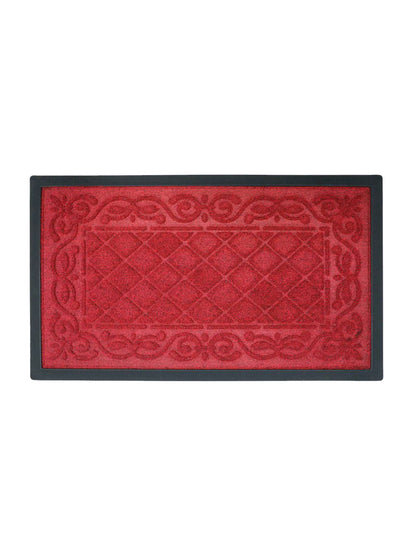 AtoZ Home Decor Tristan Ribbed Doormat (75x45 cm, Available in Multiple Colors)
