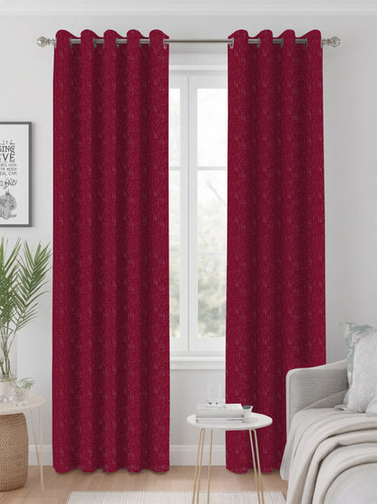Atoz Home Decor Modern Textured 80% Blackout Curtains (Custom & Readymade)