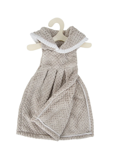AtoZ Home Decor Cute Dress-Shaped Quick Dry Hand Towel for Kitchen & Bath | Pack of 1 or 2