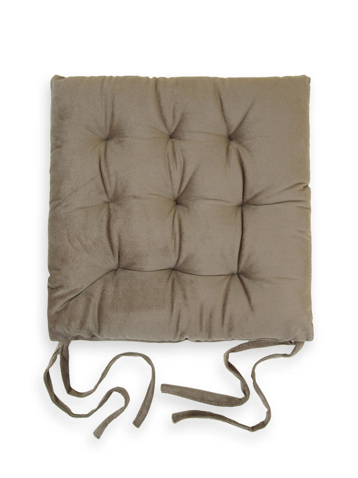 Atoz Home Decor Tufted Chair Pad with Tie Straps | Thick 14x14" Seat Cushionps