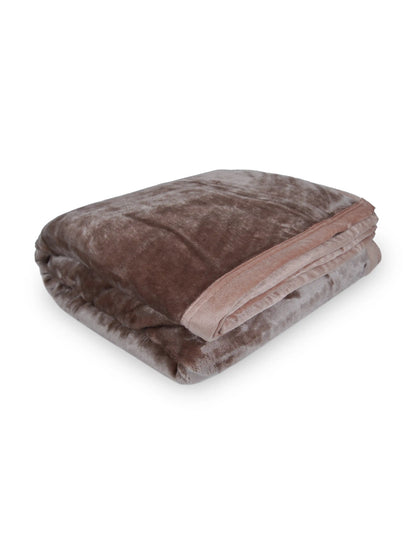 Atoz Home Decor Soft & Fluffy Single Plush Blanket – Light-Reflecting Velvet Fleece Bed Throw.